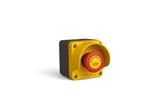 M Series Metal 1 Hole CP200EE Yellow-Grey Control Box